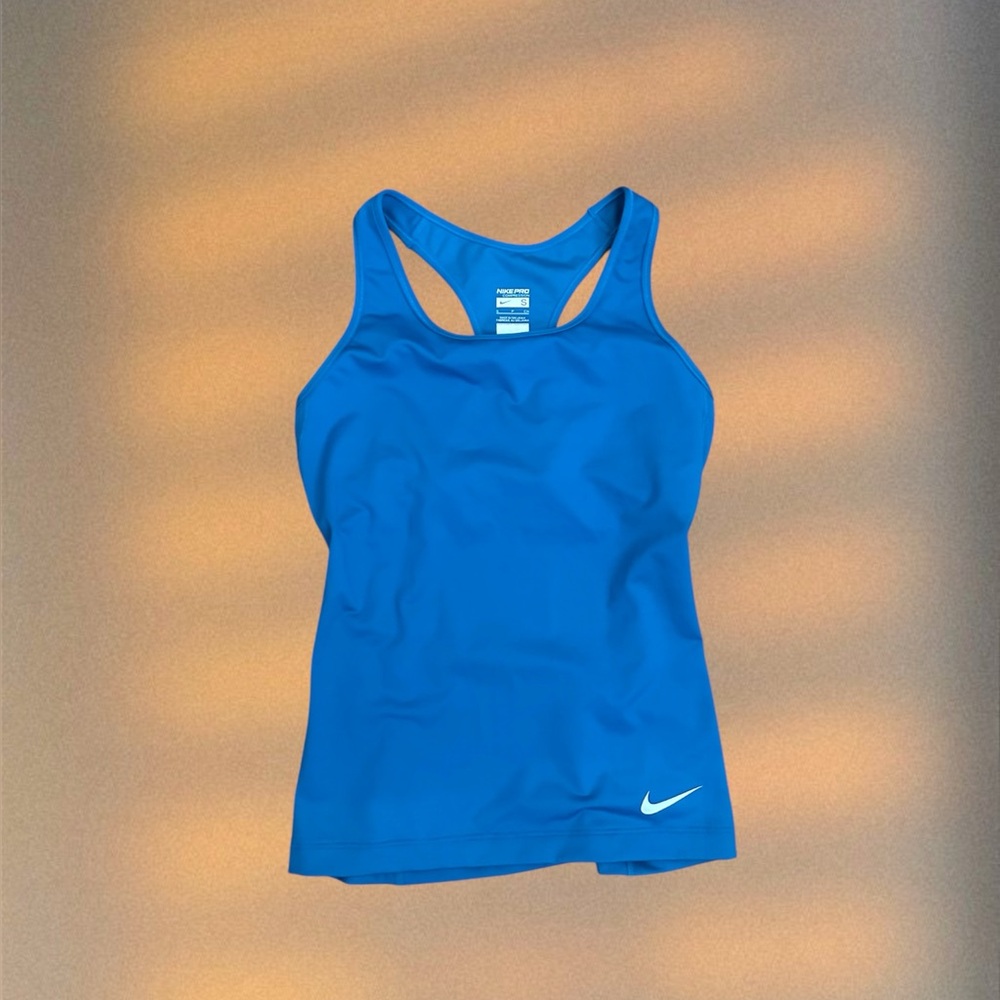 Nike Pro Compression Teal Tank
